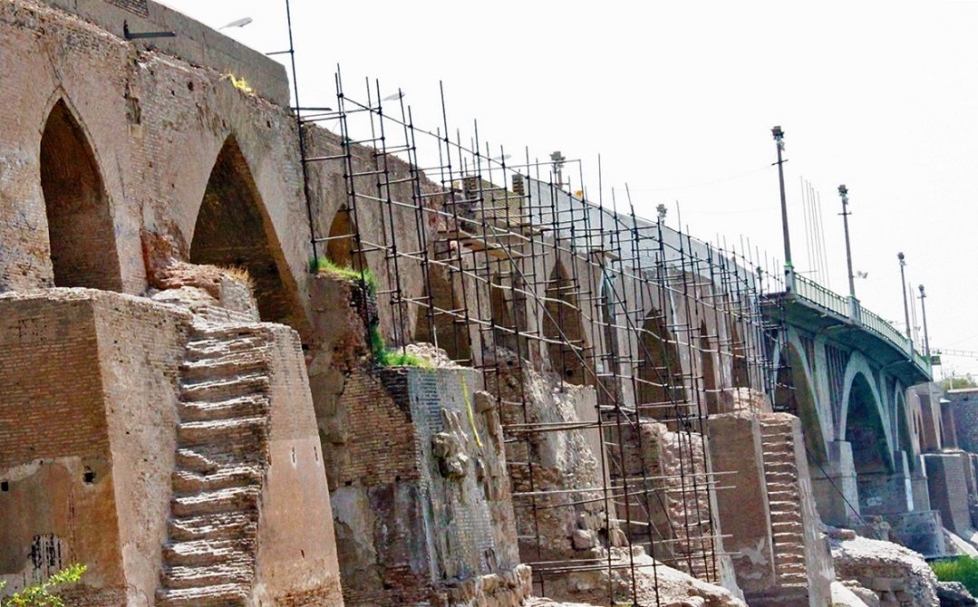 بازسازی پل قدیم دزفول