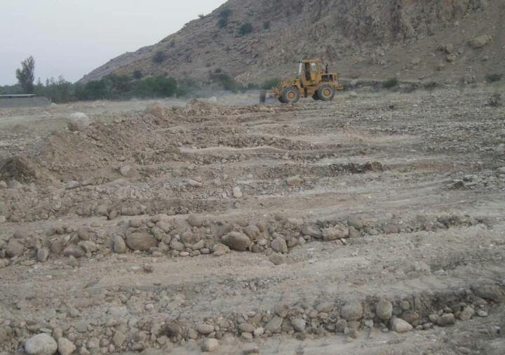کمربند حفاظتی در اراضی ملی شهرستان مهر