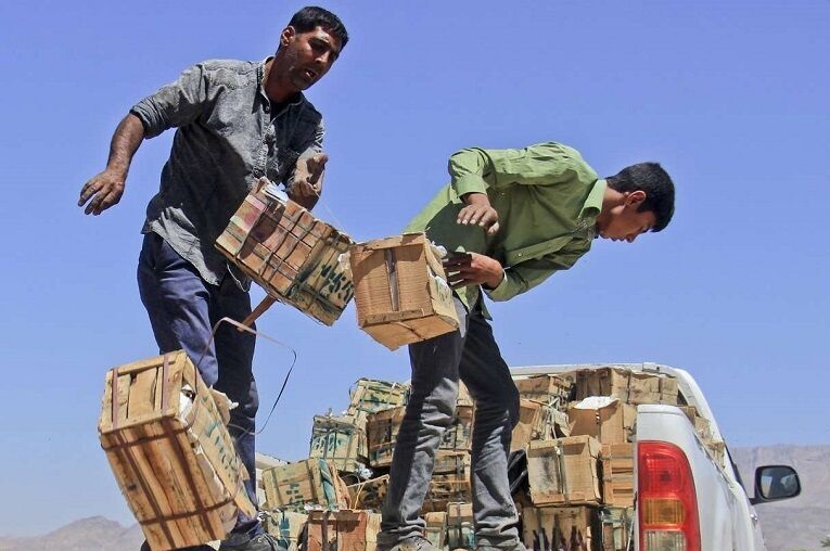 کشف و ضبط محموله چای قاچاق در مهاباد