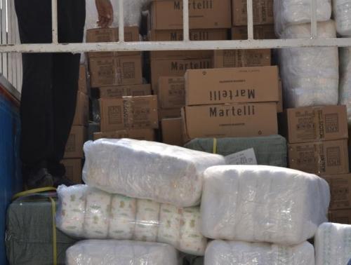 توقیف کامیون حامل 4 میلیارد کالای قاچاق در شاهین شهر