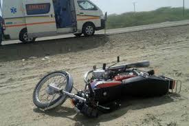 فوت راکب در حادثه واژگونی موتورسیکلت