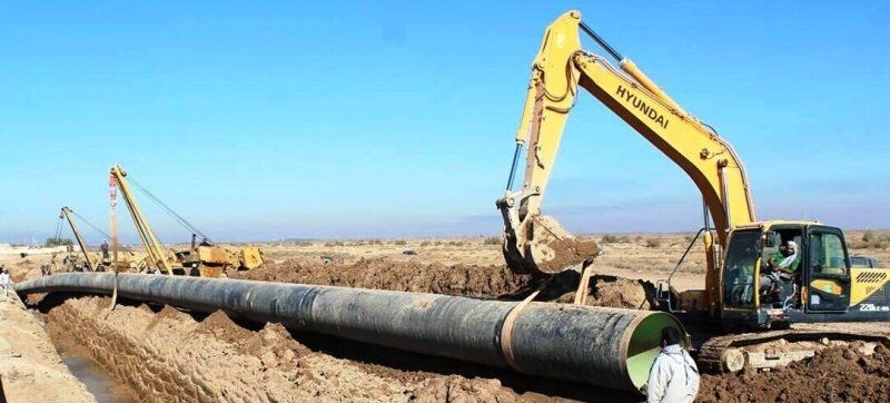 اجرای 31 کیلومتر خط انتقال آب از سد تبارک به قوچان