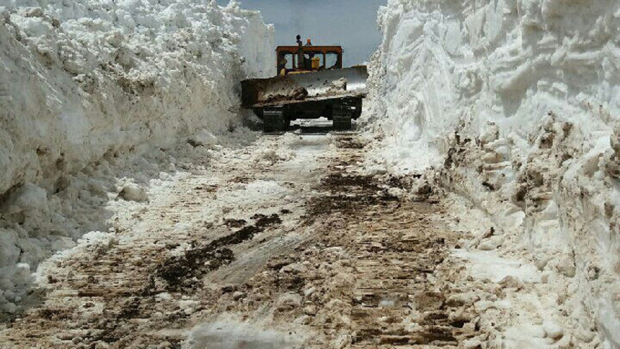 بازگشایی گردنه پیچ بن الموت