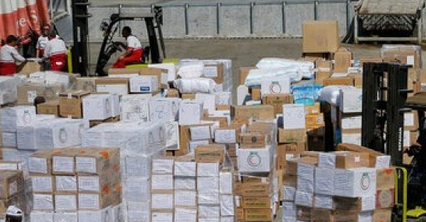 تحویل محموله دارویی اهدایی اتحادیه میهنی اقلیم کردستان به ایلام