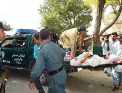 پنج کشته و زخمی در انفجار غزنی