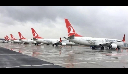 از سرگیری پروازهای داخلی ترکیه