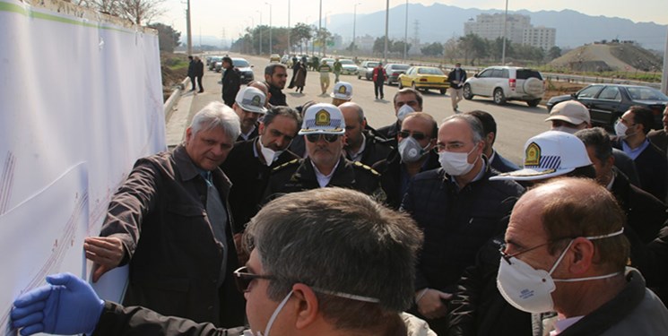 گشایش زیرگذر تقاطع بزرگراه آزادگان با بزرگراه شهید نجفی رستگار