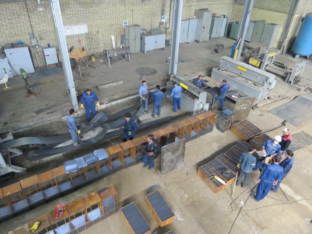 ساخت بسکت های سرد پیش گرم کن های نیروگاه بندرعباس در اصفهان
