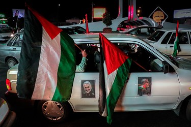 کارناوال خودرویی همبستگی با ملت مظلوم فلسطین در مشهد