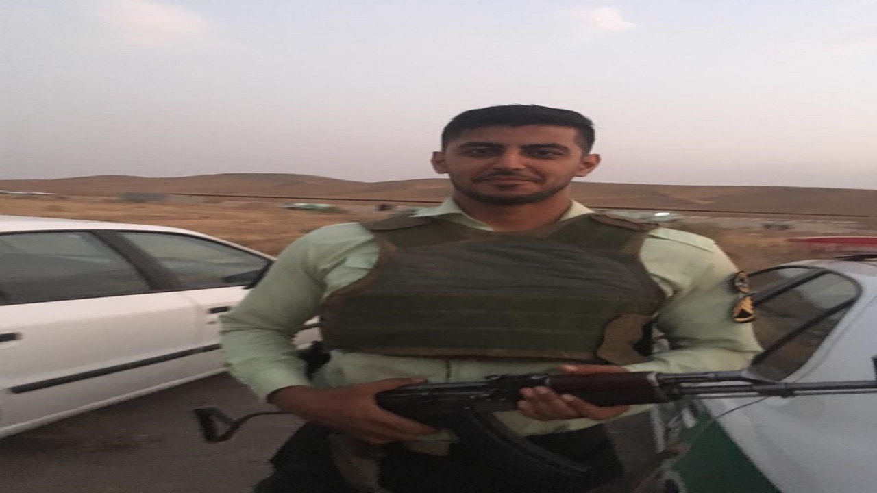 تشیع پیکر شهید مدافع امنیت در بوئین زهرا