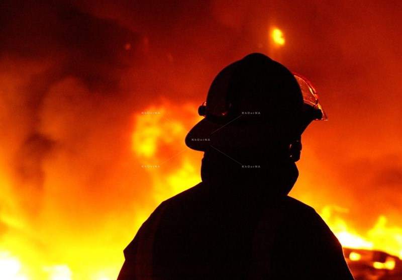 مهار حادثه آتش سوزی یک منزل مسکونی در اهواز