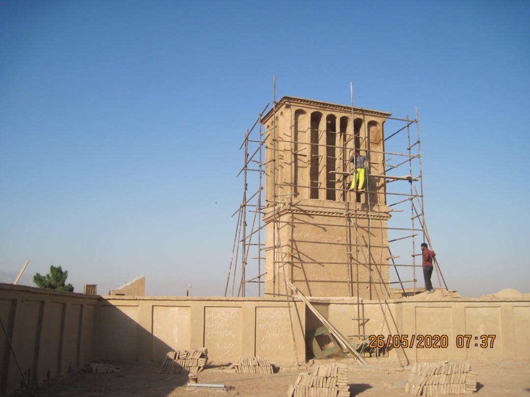 احیای مسجدی به جامانده از قرن هشتم در قلب بافت تاریخی یزد