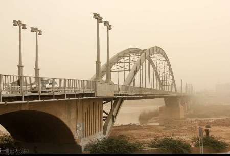 گردوخاک محلی در خوزستان