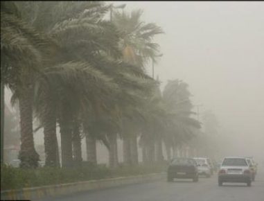 وزیدن بادهای شدید  در خوزستان