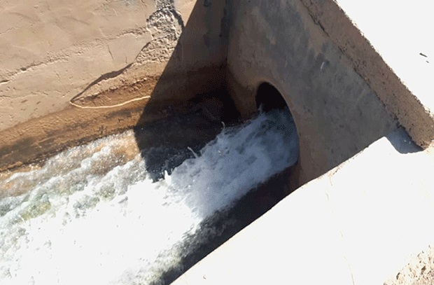 رهاسازی آب از سد شهید پارسای سرایان برای بخش کشاورزی