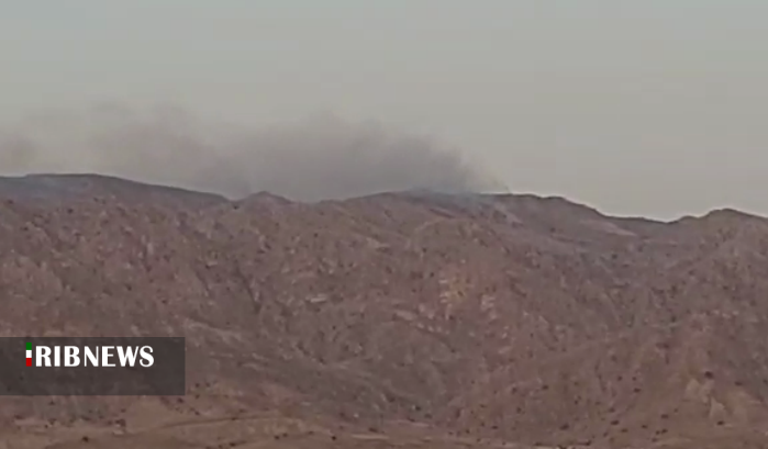 یکه تازی شعله های آتش از دل کوههای استان بوشهر