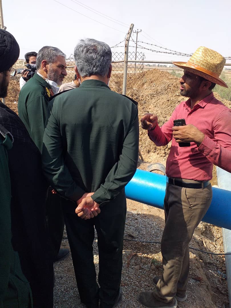 ورود قرارگاه خاتم‌الانبیا برای تامین لوله‌های شبکه آبرسانی غیزانیه