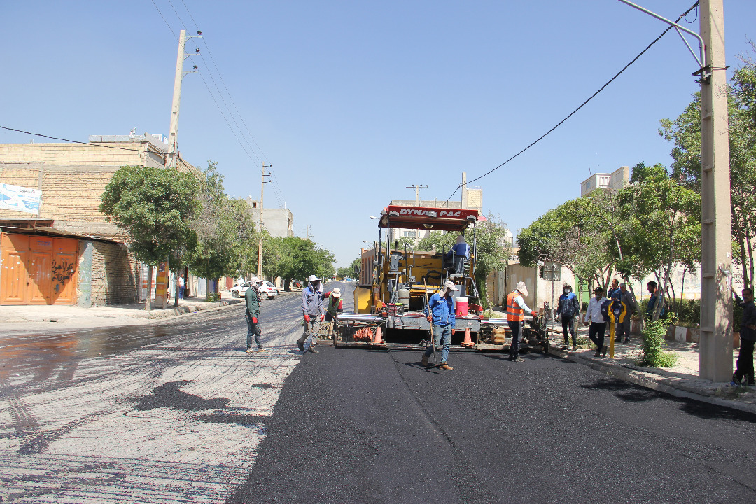 بهسازی معابر در مرودشت