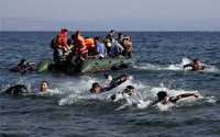 احتمال جان باختن ۶۰ مهاجر در حادثه غرق شدن قایق در ترکیه
