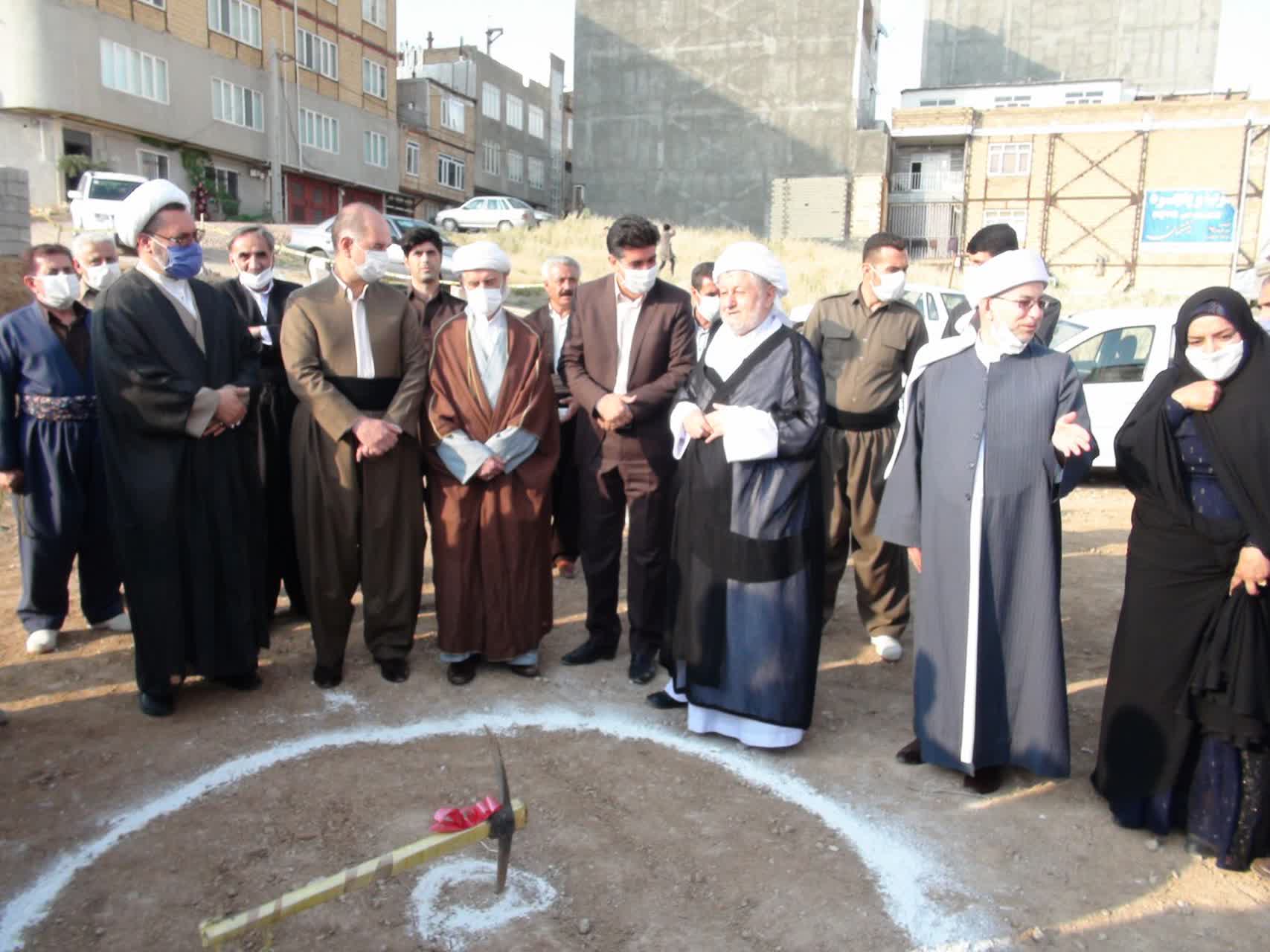 آغاز عملیات اجرایی مسجد قدس در جوانرود
