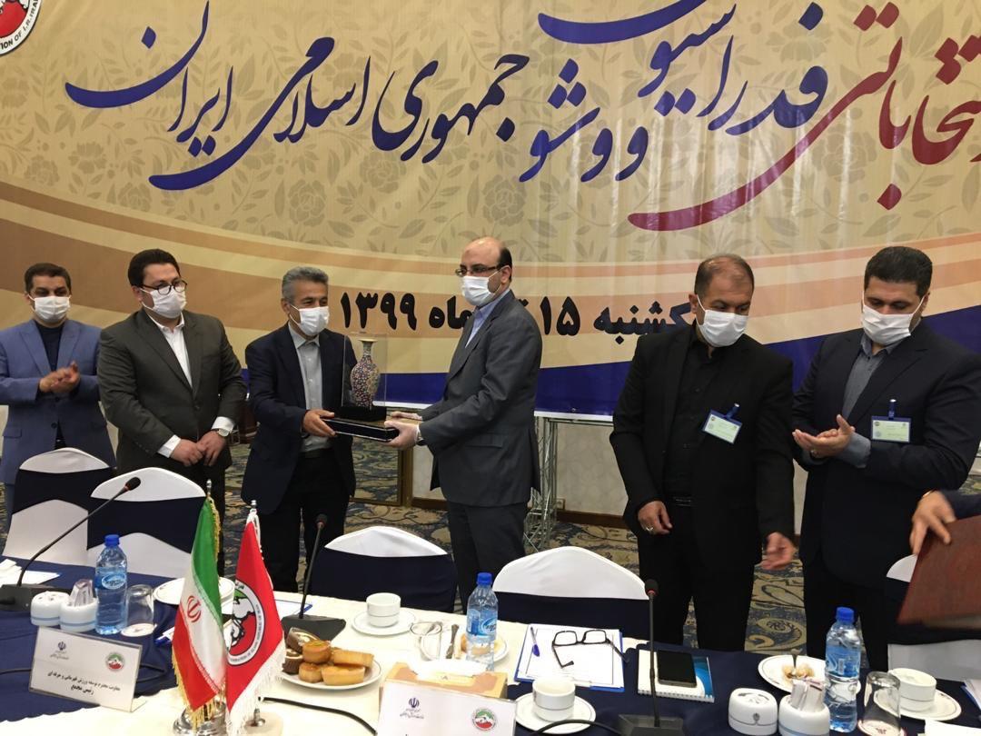 تجلیل از علی نژاد در مجمع ووشو