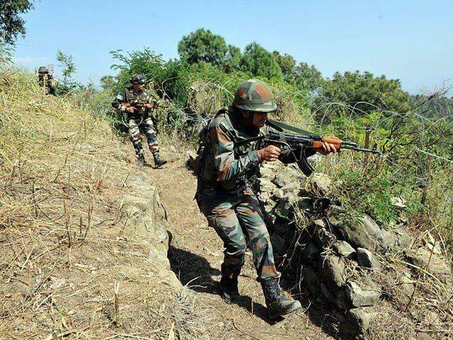 ادامه درگیری هند و پاکستان در مرز کشمیر