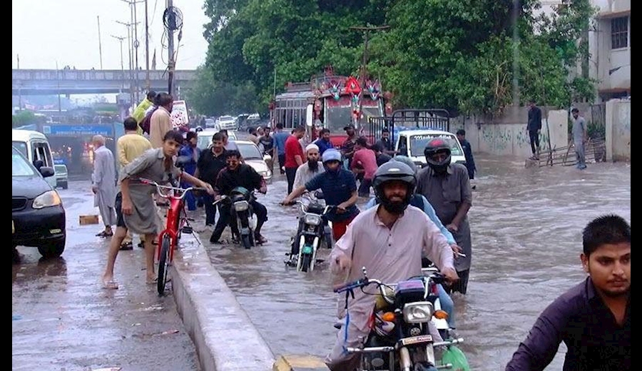 آغاز بارندگی‌های فصلی در پاکستان با ۹ کشته