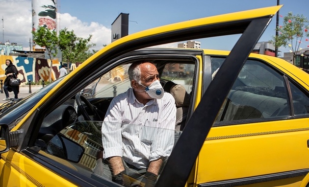 ثبت تخلف برای تاکسیرانان بدون ماسک در پایتخت