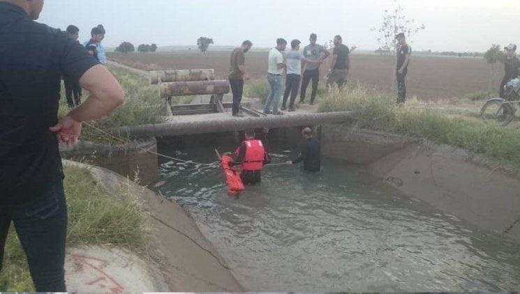غرق شدن جوان ۲۲ ساله در کانال آب