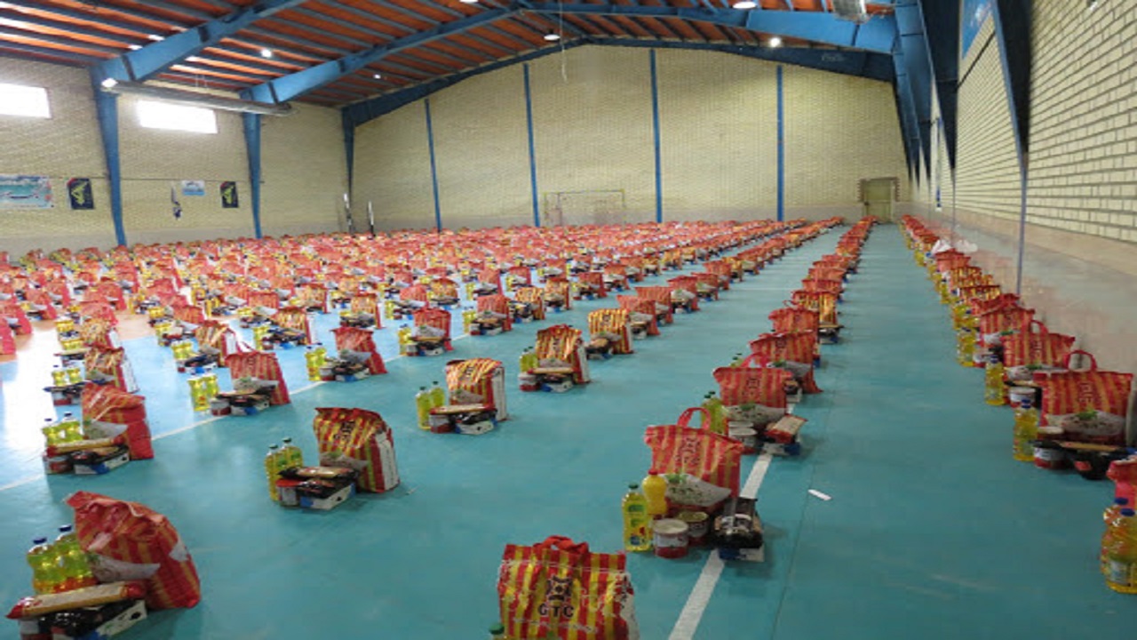 توزیع هزار و ۲۷۵ بسته معیشتی در شهرستان قزوین