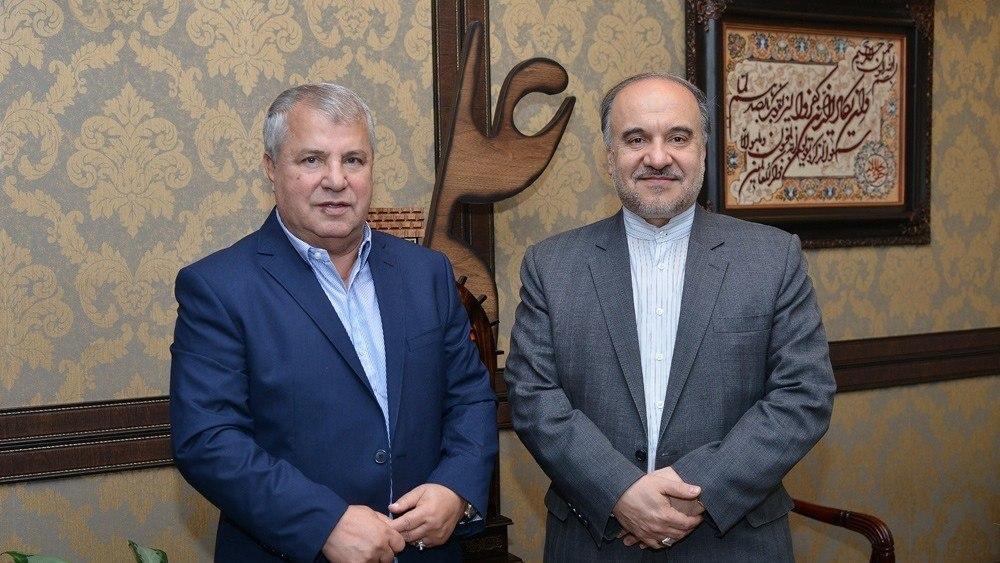 دیدار علی پروین با وزیر ورزش