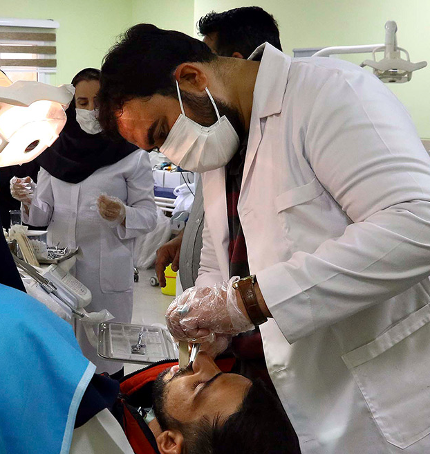 برگزاری اردوی جهادی دندانپزشکی در مناطق حاشیه شهر مشهد