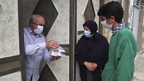 درمان غیر حضوری بیماران پر ریسک در ساوه