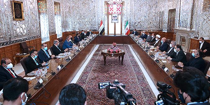 دیدار نخست وزیر عراق با رئیس مجلس