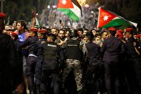 تظاهرات شبانه در اردن در اعتراض به بازداشت معلمان