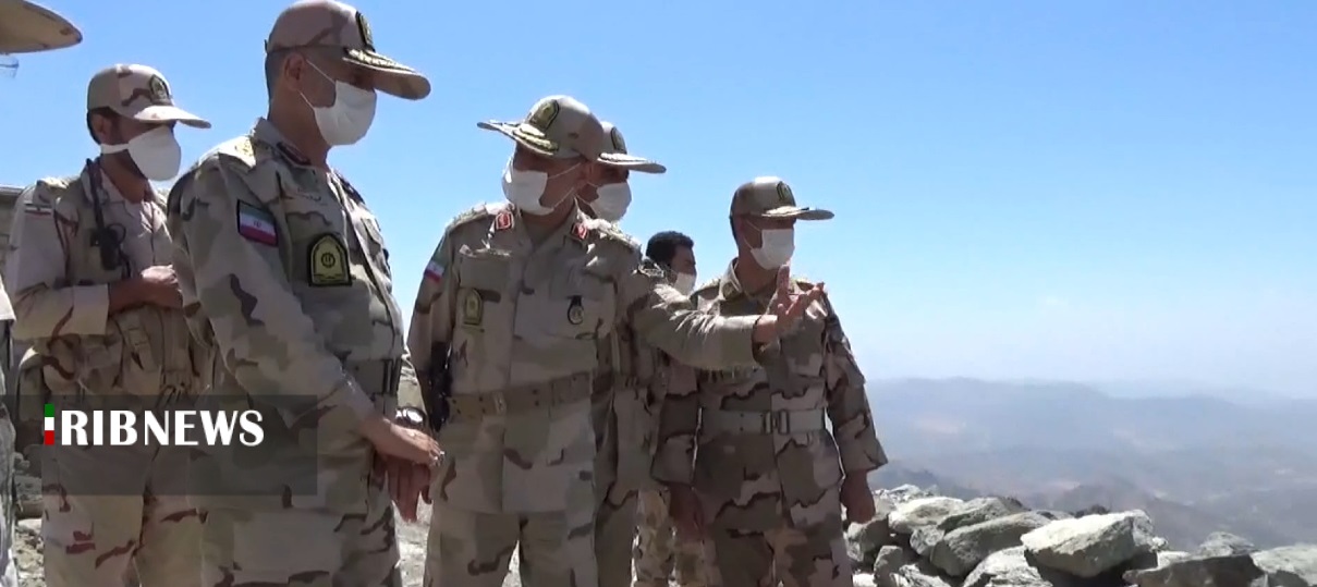 سفر فرمانده مرزبانی ناجا به مناطق مرزی کردستان