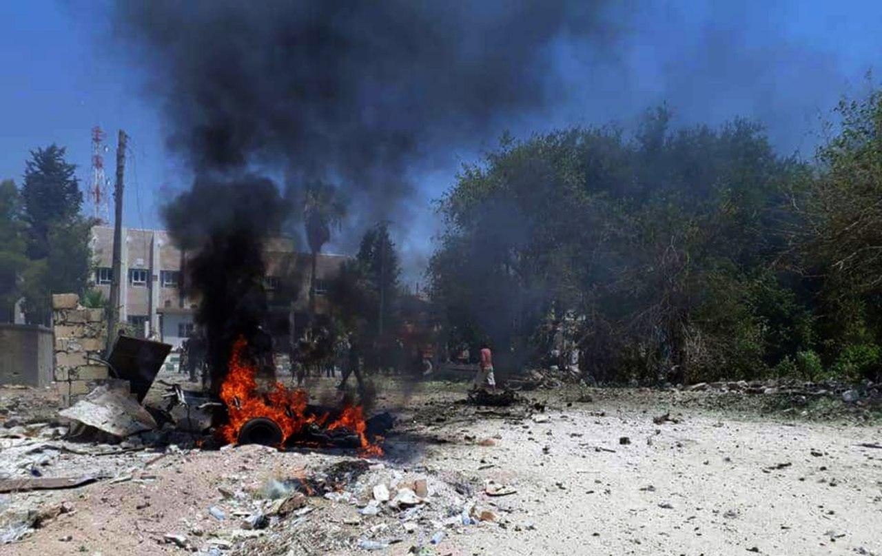 انفجار خودروی یمب گذاری شده در حومه الحسکه
