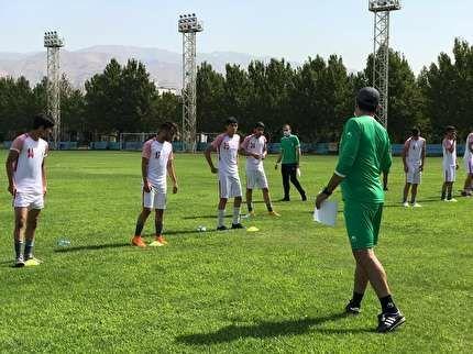 آغاز اردوی تدارکاتی تیم فوتبال نوجوانان