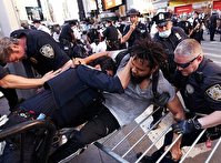 بازداشت بیش از ۱۰۰ نفر در اعتراضات شیکاگو
