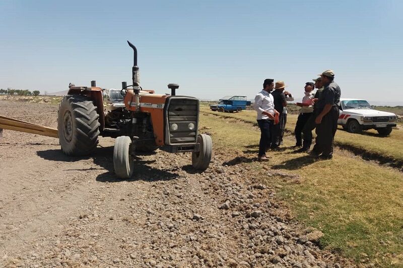 دستگیری عاملان تخریب مراتع روستای قزلقوپی مهاباد