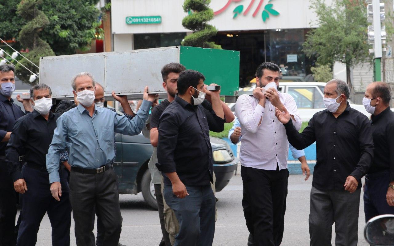 مادر شهیدان نصیری آسمانی شد