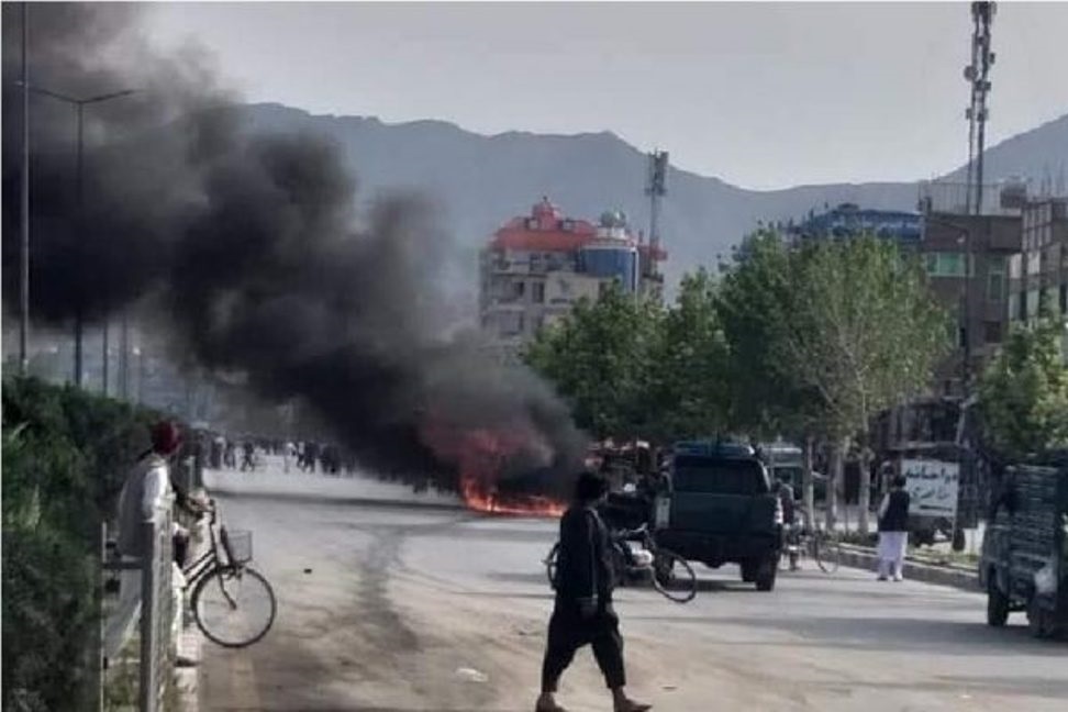 دو زخمی در انفجار امروز کابل