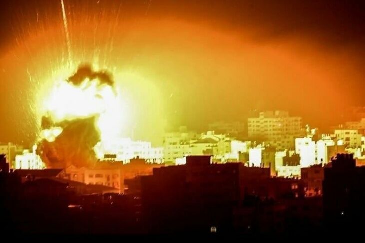 حمله هوایی رژیم صهیونیستی به شمال نوار غزه