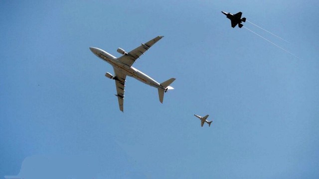 جنگنده‌های متعرض به هواپیمای ماهان از پایگاهی در اردن برخاسته بودند