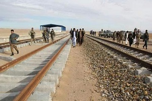 راه آهن خواف- هرات در مسیر ترانزیت؛ پاییز امسال