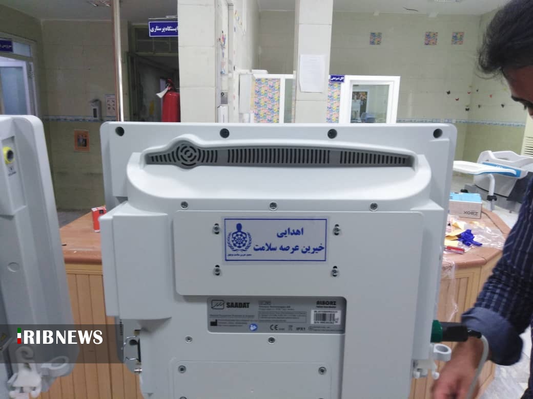 اهدای سه دستگاه مانیتور علائم حیاتی به بیمارستان نظام مافی شهرستان شوش