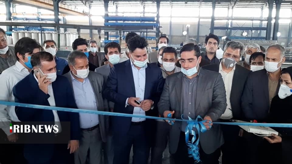 افتتاح کارخانه تولید لوله و فلزات تزیینی در سیرجان