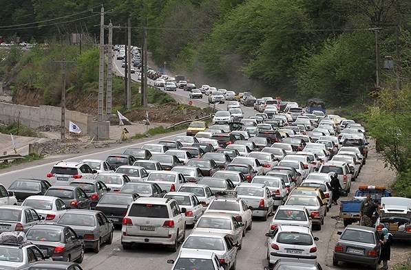افزایش ۱۲ درصدی تردد خودرو در جاده‌های مازندران
