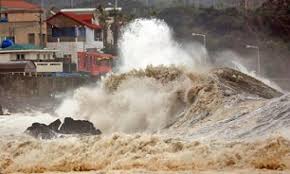  آماده باش برای وقوع طوفان در شبه جزیره کره