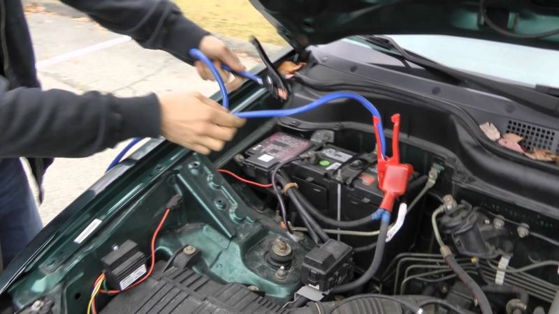 آموزش باتری به باتری کردن خودرو